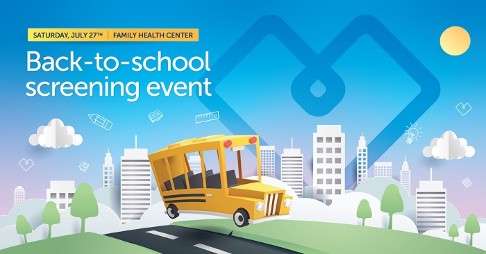 back to school event graphic